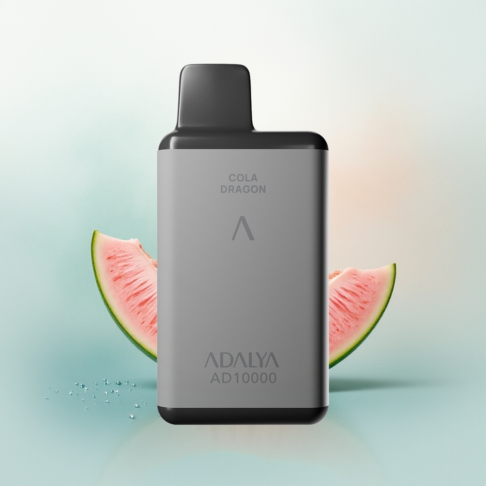 Adalya AD 10000 Puffs Blue Melon Space Gray USB-C