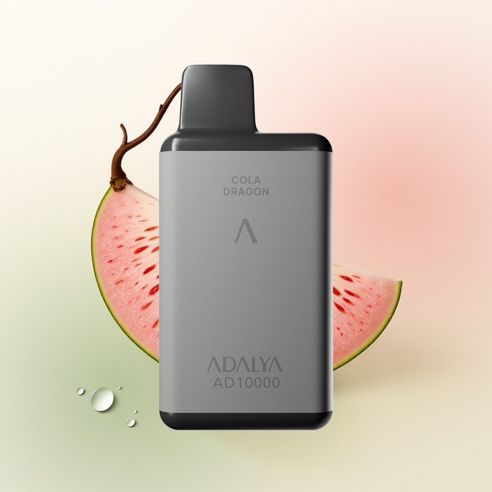 Adalya AD 10000 Puffs Love 66 Space Gray USB-C