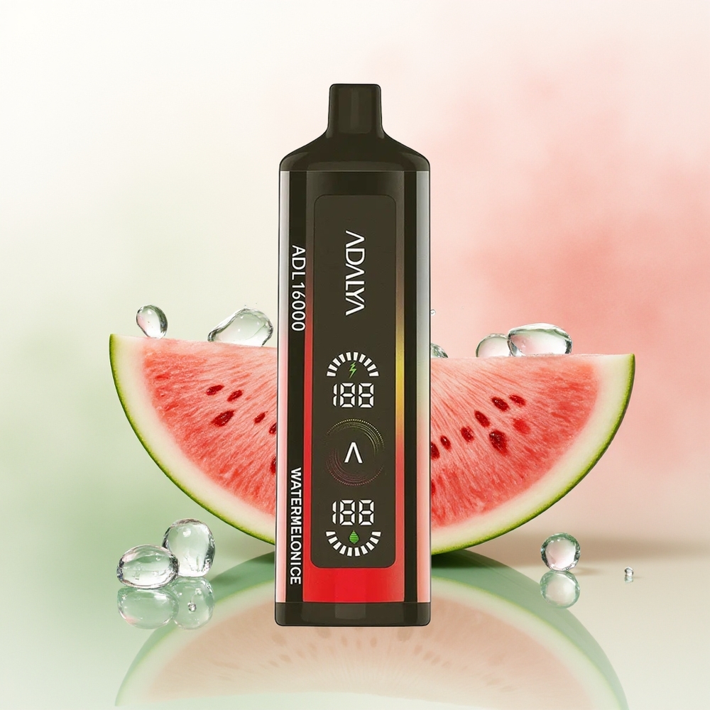 Adalya ADL 16000 PRO Puffs Steel Gradient Watermelon Ice