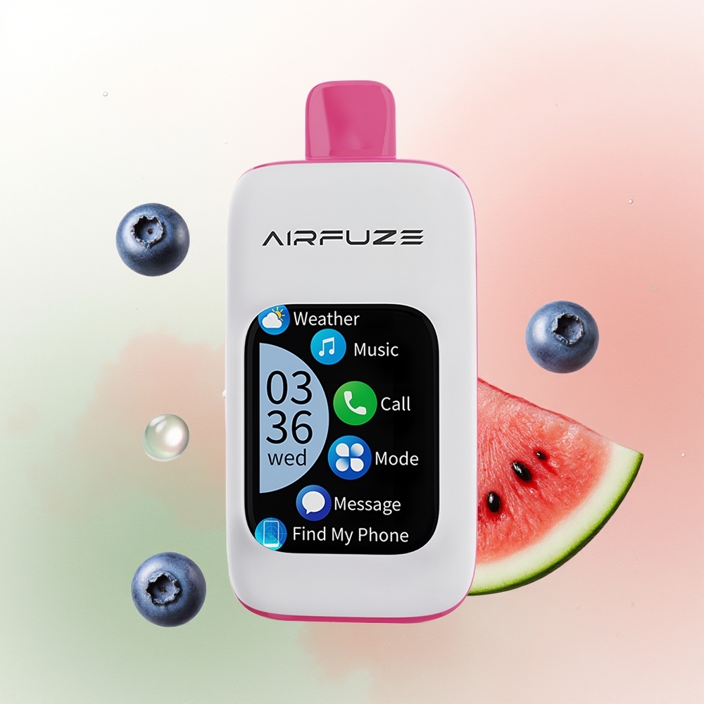 AirFuze Smart 30000 Puffs Blueberry Watermelon Type-C 900mAh