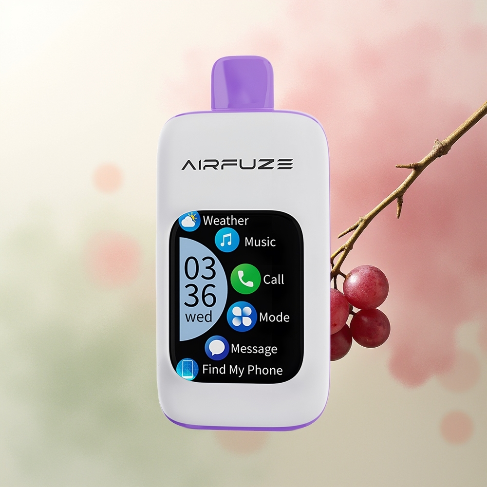 AirFuze Smart 30000 Puffs Grape Burst Smart TFT Type-C
