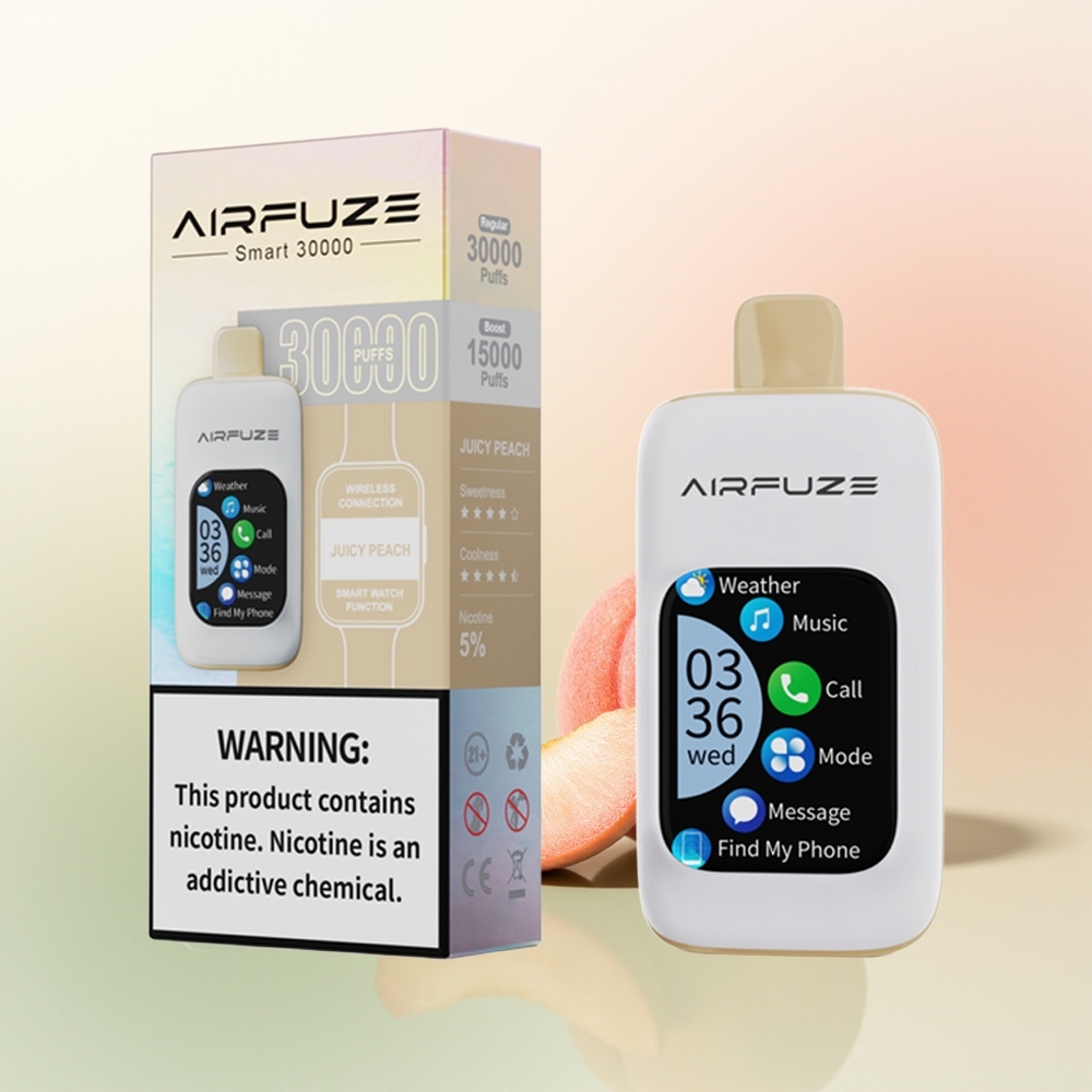 AirFuze Smart 30000 Puffs Juicy Peach Smart 900mAh 5% Disposable Pod