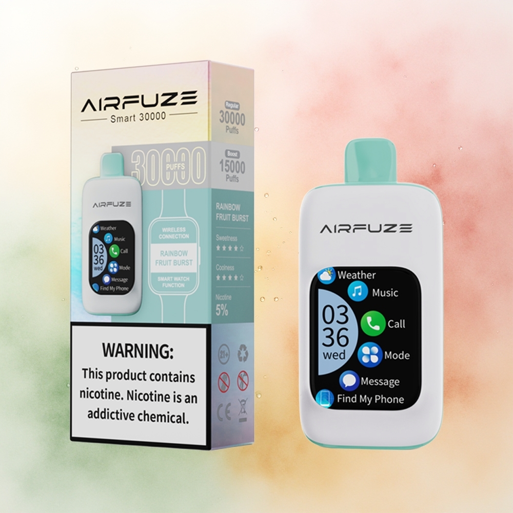 AirFuze Smart 30000 Puffs Rainbow Fruit Burst 900mAh Type-C