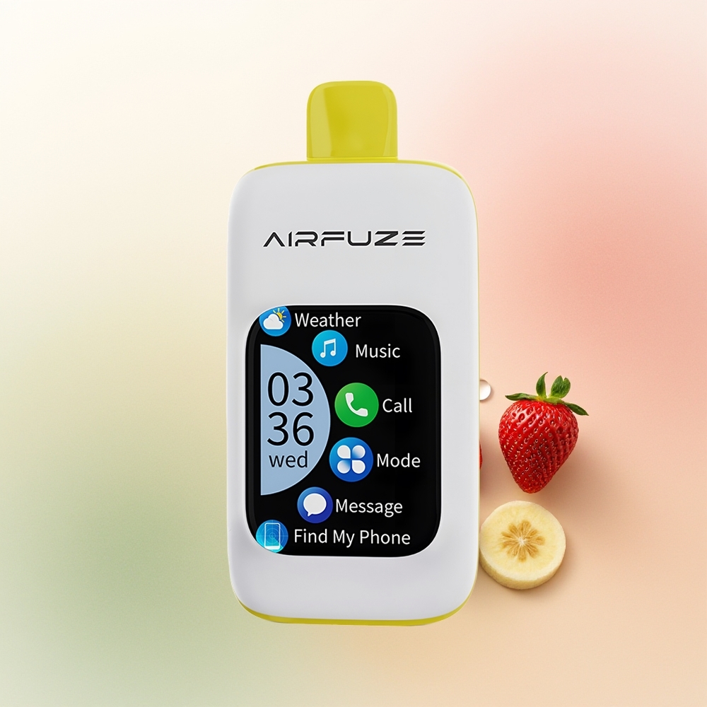 AirFuze Smart 30000 Puffs Strawberry Banana Smart 900mAh Type-C