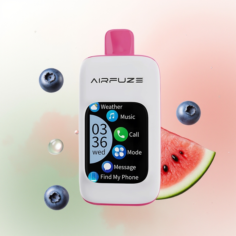 AirFuze Smart Pro 40000 Puffs Blueberry Watermelon 900mAh Wireless Touch
