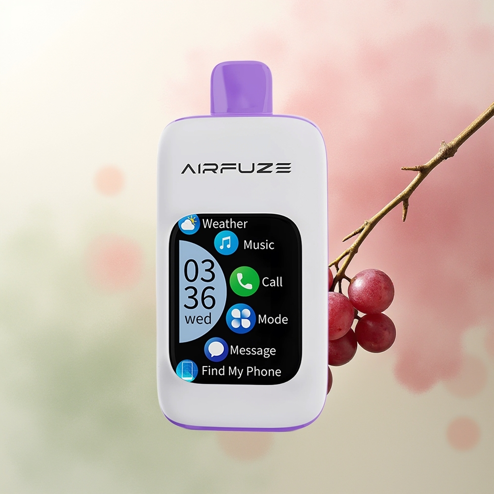 AirFuze Smart Pro 40000 Puffs Grape Burst Rechargeable Music Vape