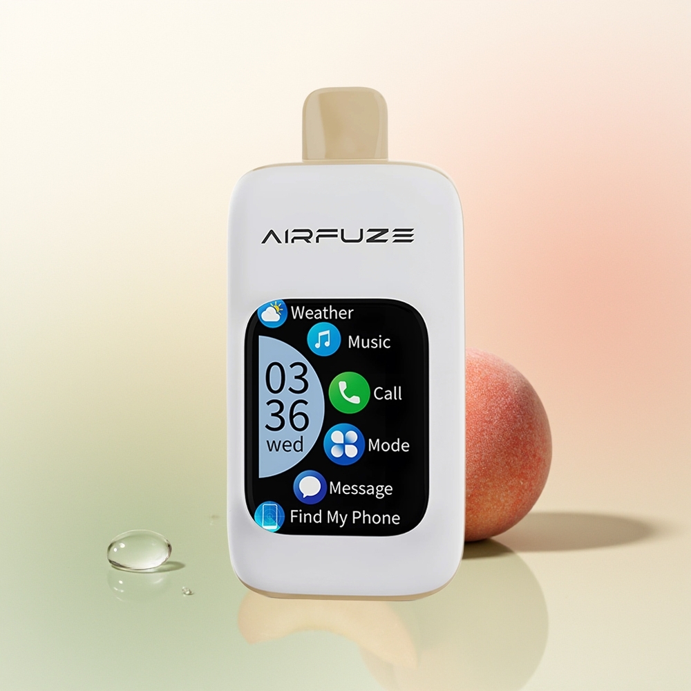 AirFuze Smart Pro 40000 Puffs Juicy Peach Smart Pro Rechargeable Music Vape