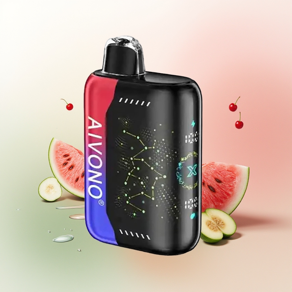 Aivono Aim Boom 25000 Puffs Iced Watermelon Cherry 28ml 650mAh