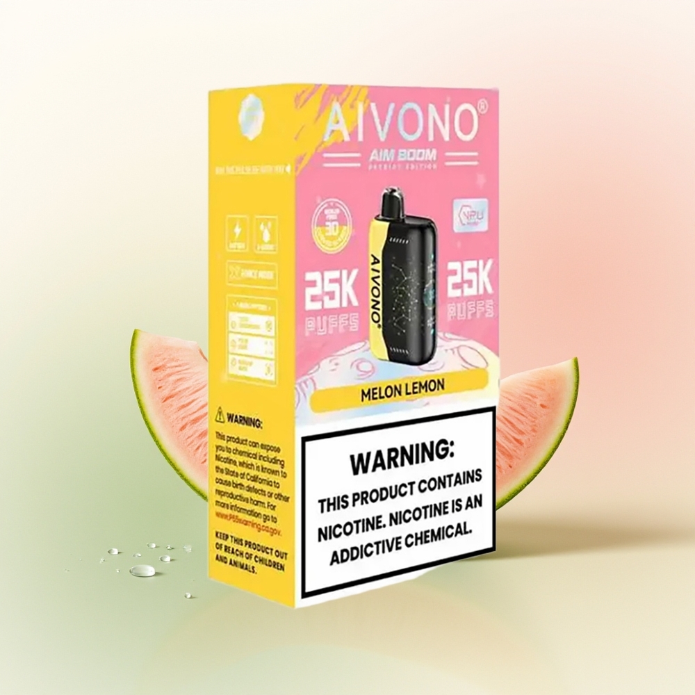 Aivono Aim Boom 25000 Puffs Melon Lemon 28ml 650mAh