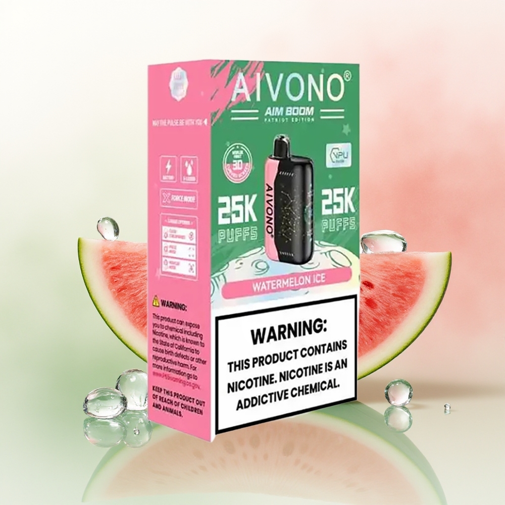 Aivono Aim Boom 25000 Puffs Watermelon Ice 650mAh 1.2ohm