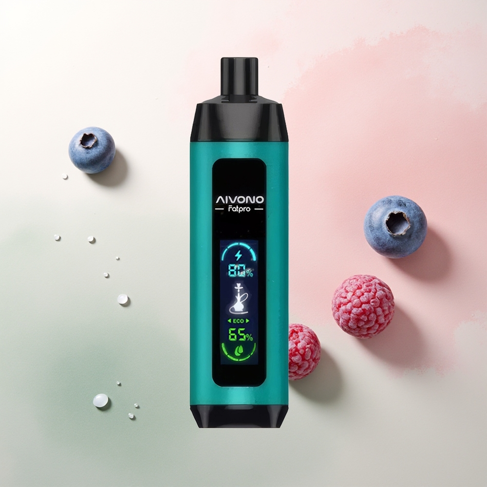 Aivono Aim Fatpro 22000 Puffs Blueberry Gun 28ml Mesh Coil