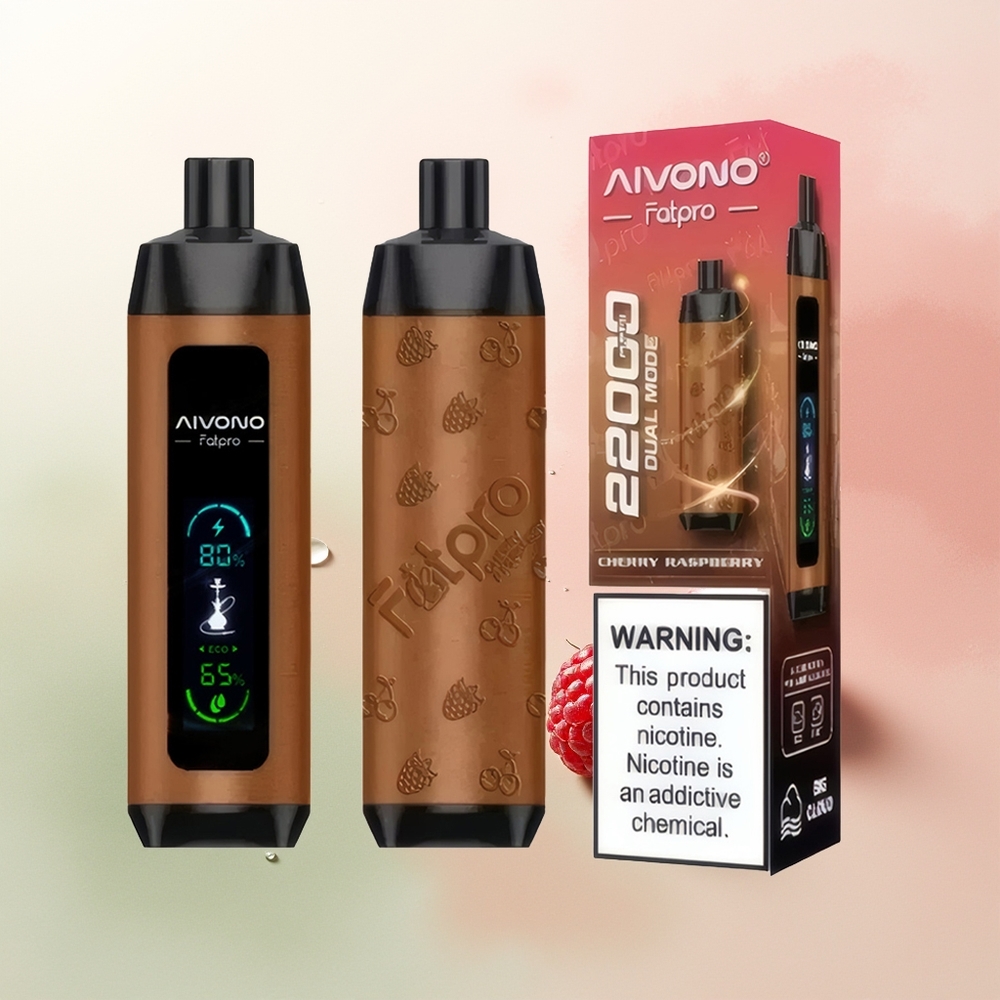 Aivono Aim Fatpro 22000 Puffs Cherry Raspberry 28ml 10 Flavors