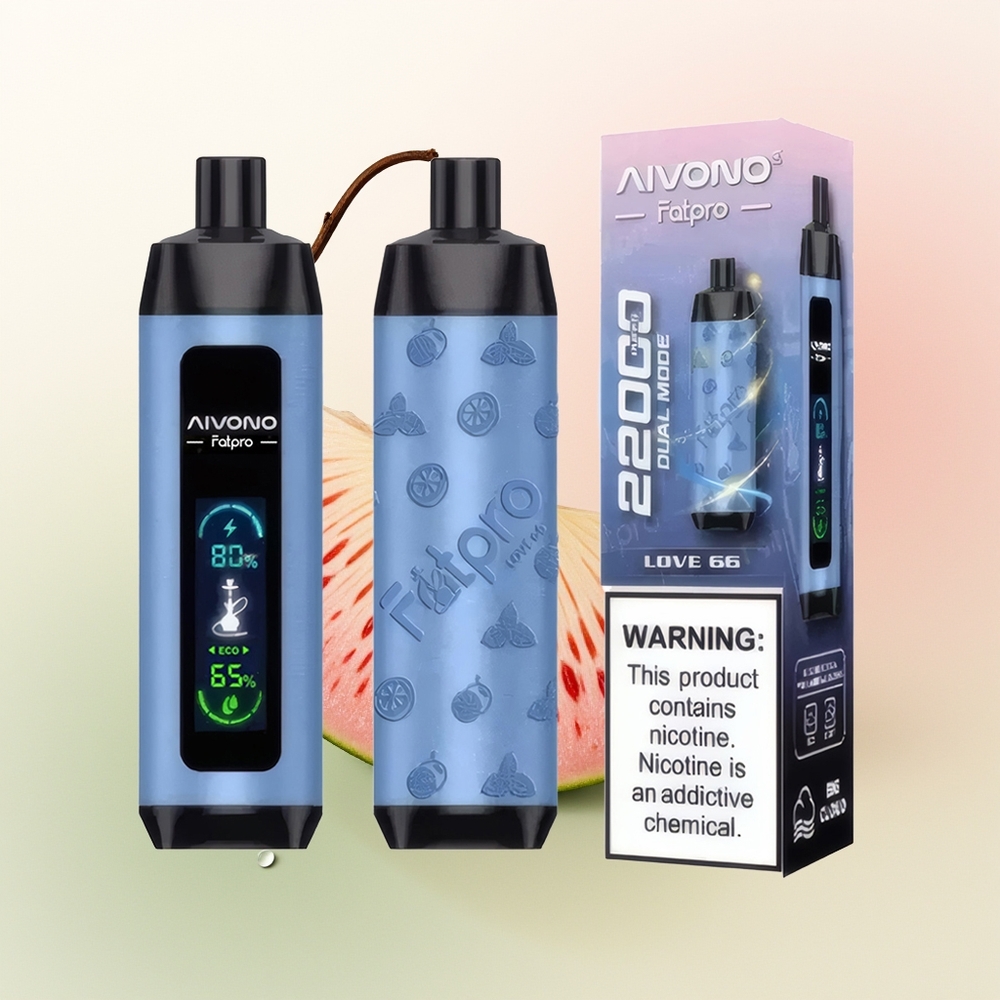 Aivono Aim Fatpro 22000 Puffs Love 66 Eco 10 Flavors