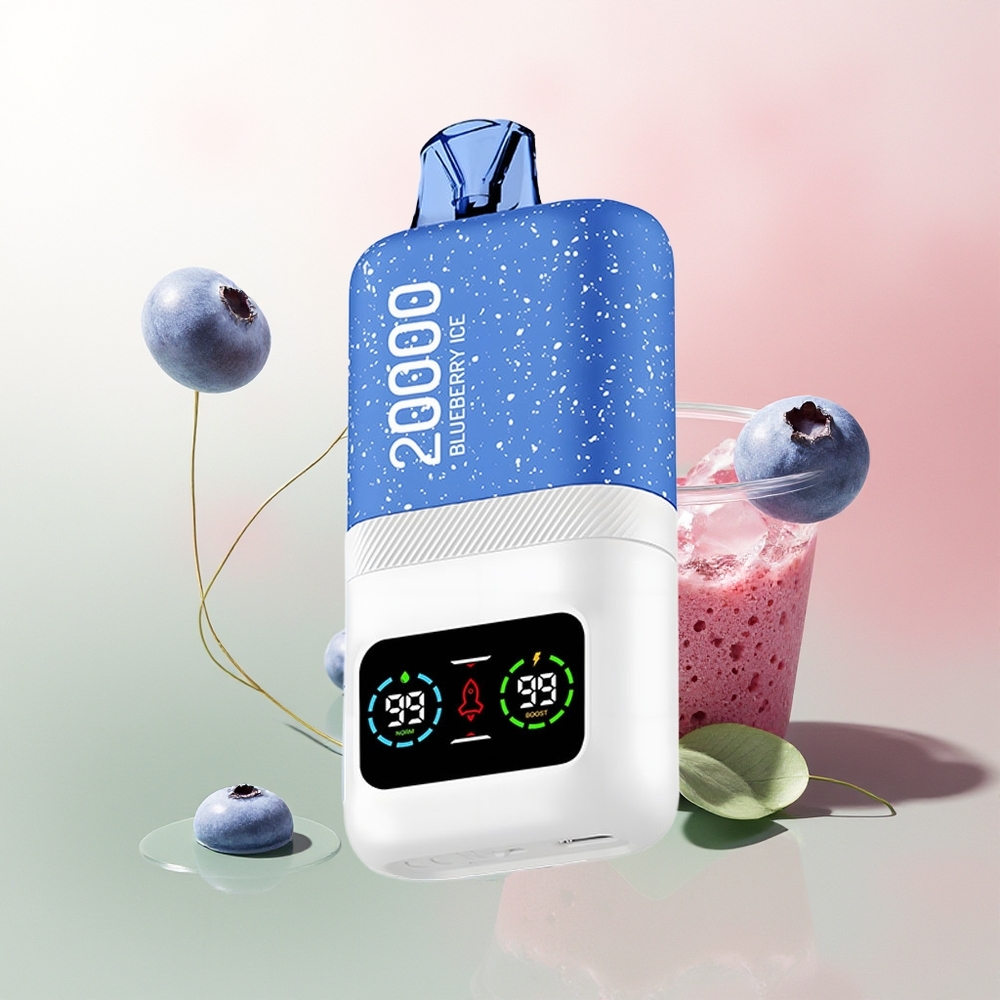 Aivono Aim Magic 20000 Puffs Blueberry Ice Dual Mesh LCD