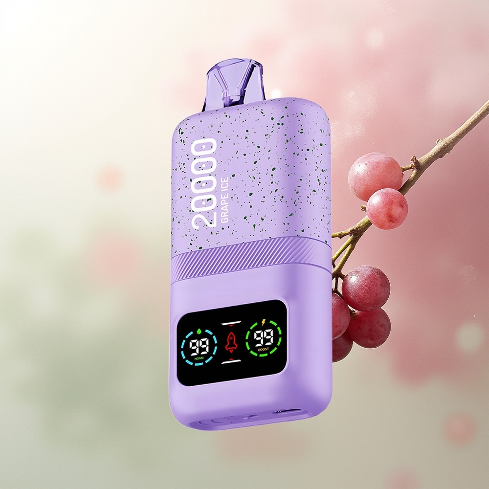 Aivono Aim Magic 20000 Puffs Grape Ice Dual Mesh LCD