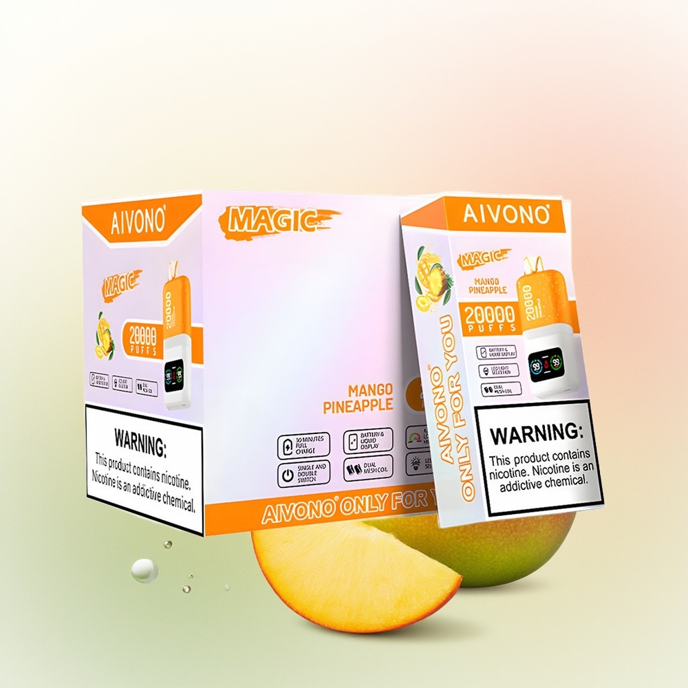 Aivono Aim Magic 20000 Puffs Mango Pineapple Dual Mesh LCD