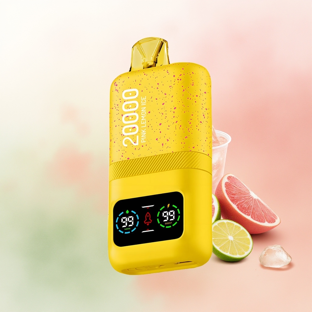 Aivono Aim Magic 20000 Puffs Pink Lemon Ice with Dual Mesh and Type-C