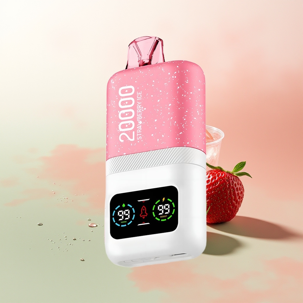Aivono Aim Magic 20000 Puffs Strawberry Ice Dual Mesh Rechargeable