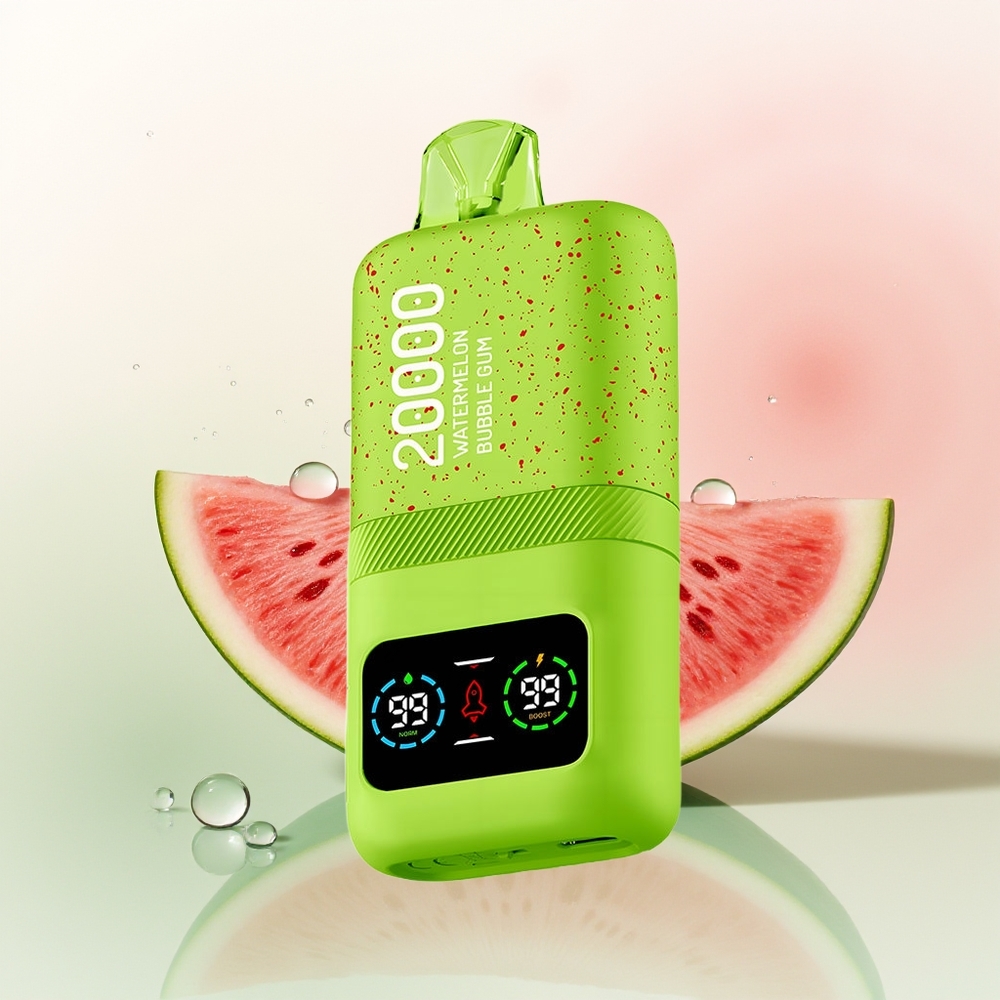 Aivono Aim Magic 20000 Puffs Watermelon Bubble Gum Dual Mesh LCD
