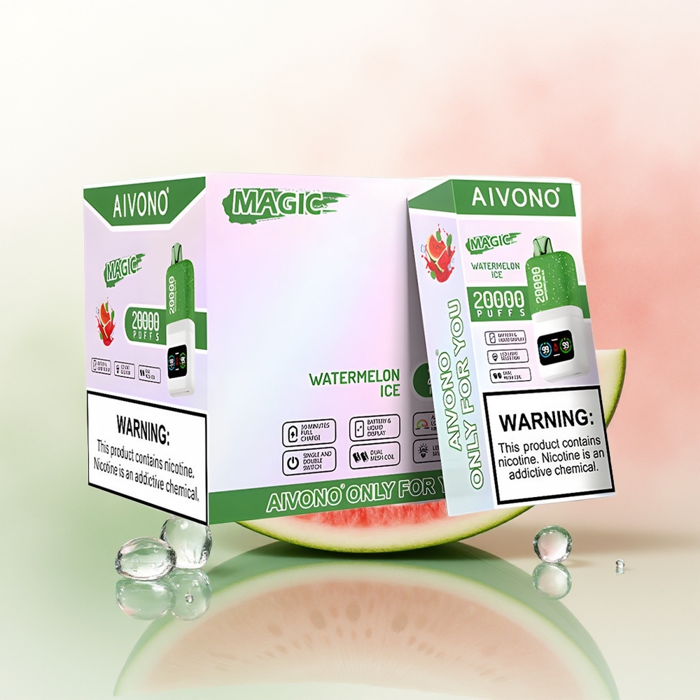 Aivono Aim Magic 20000 Puffs Watermelon Ice Dual Mesh LCD