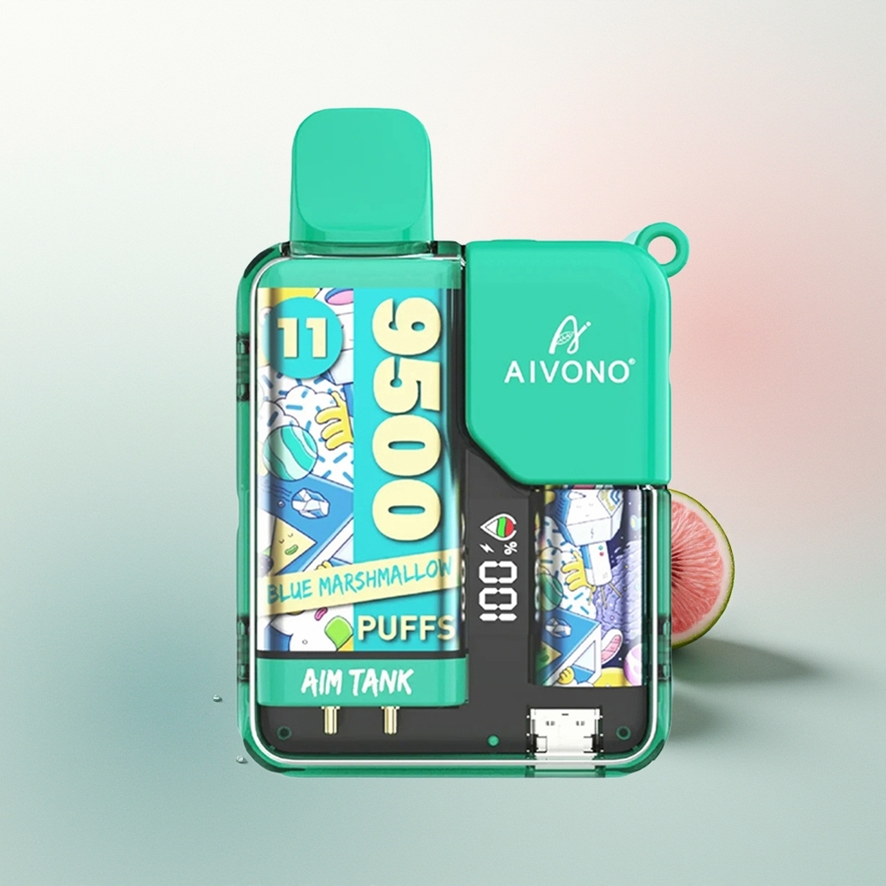 Aivono Aim Tank 9500 Puffs Blue Marshmallow 18ml LCD