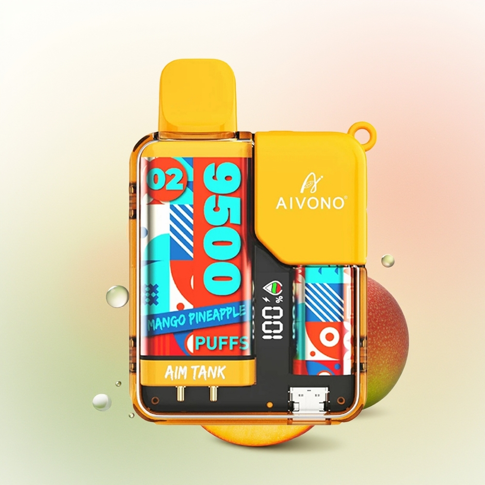 Aivono Aim Tank 9500 Puffs Mango Pineapple 18ml 650mAh