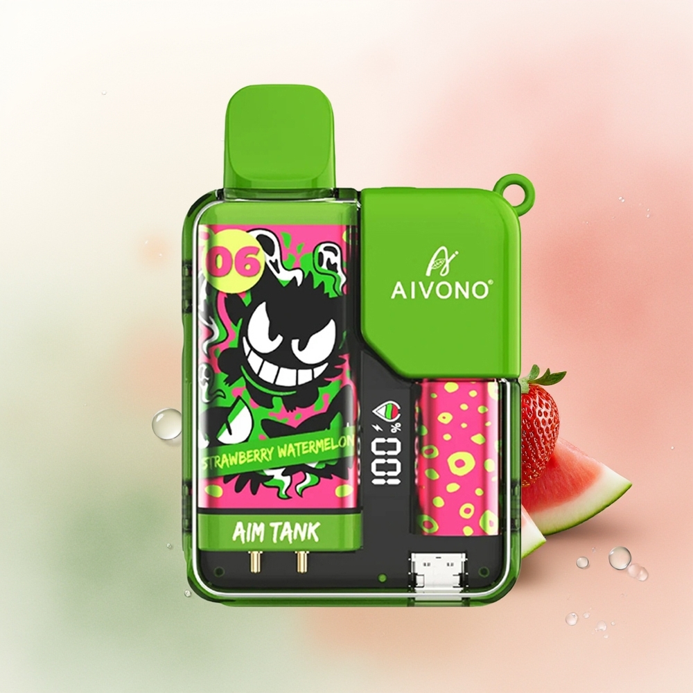 Aivono Aim Tank 9500 Puffs Strawberry Watermelon 18ml 650mAh