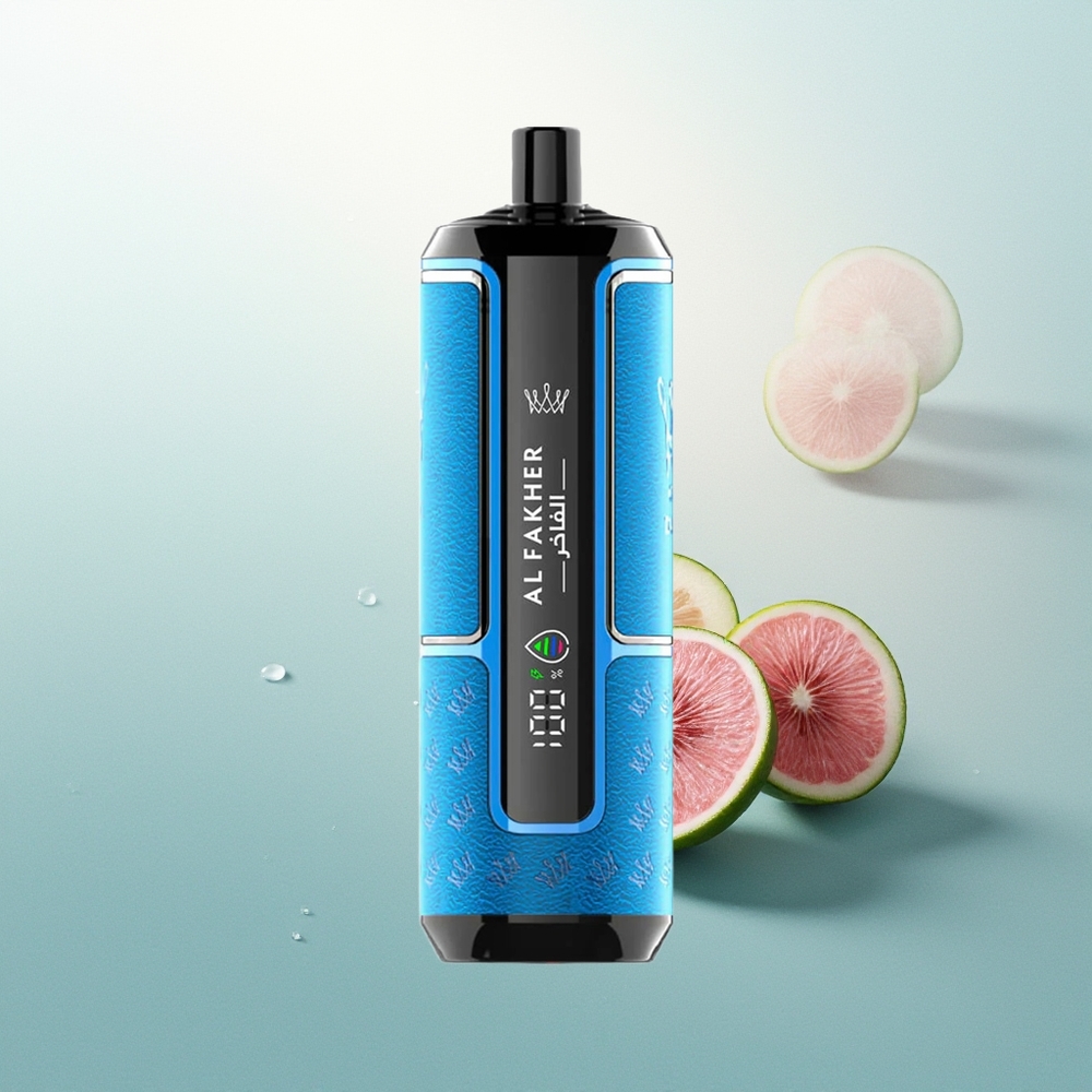 Al Fakher Crown Bar 15K Hypermax Puffs Blue Ocean 22ml 600mAh Disposable Vape