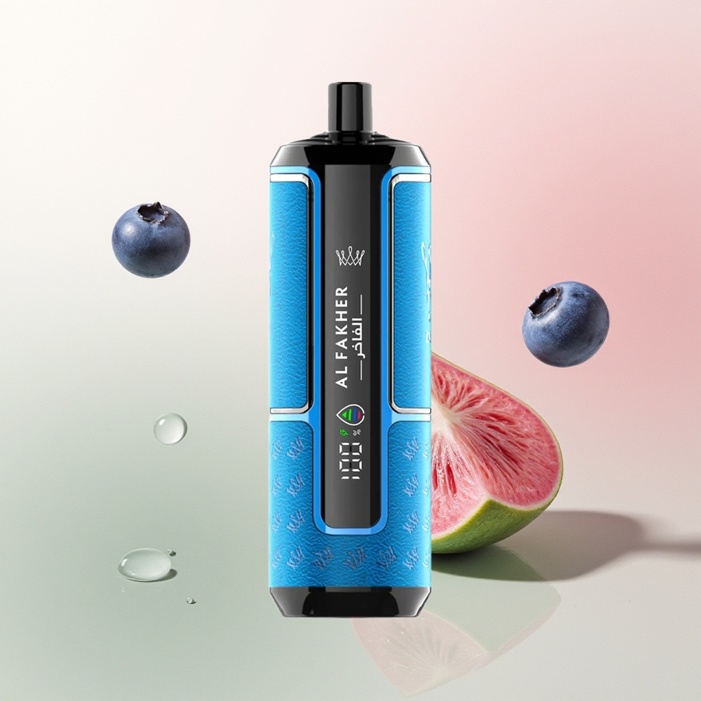 Al Fakher Crown Bar 15K Hypermax Puffs Blueberry Gum 22ml 600mAh