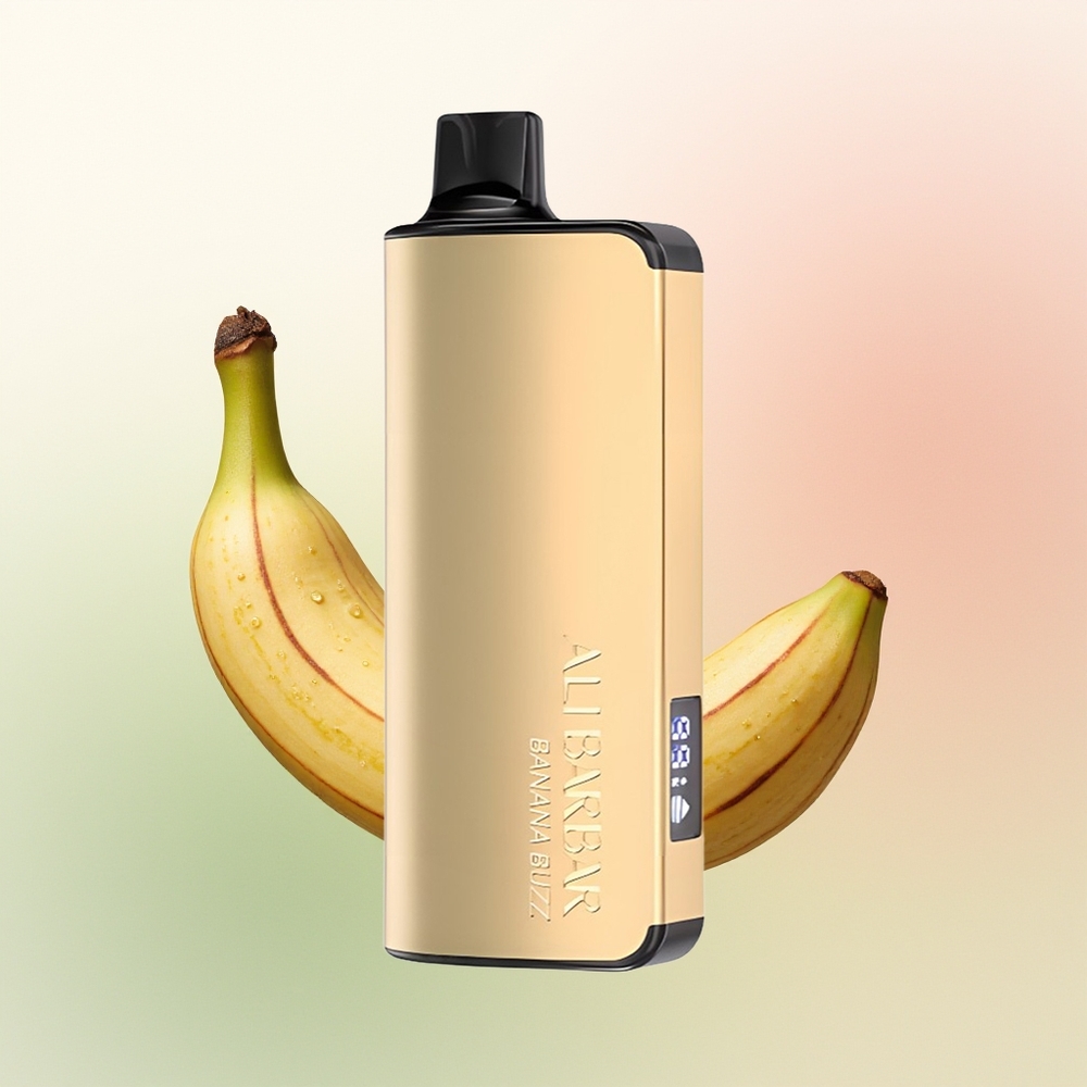 Alibarbar Ingot 9000 Puffs Banana Buzz 22ml 2350mah