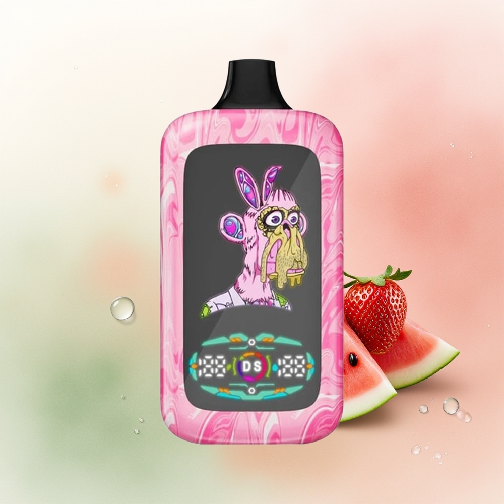 Fumot Digital Monkey 20000/40000 Puffs Strawberry Watermelon Dual Mesh Type-C