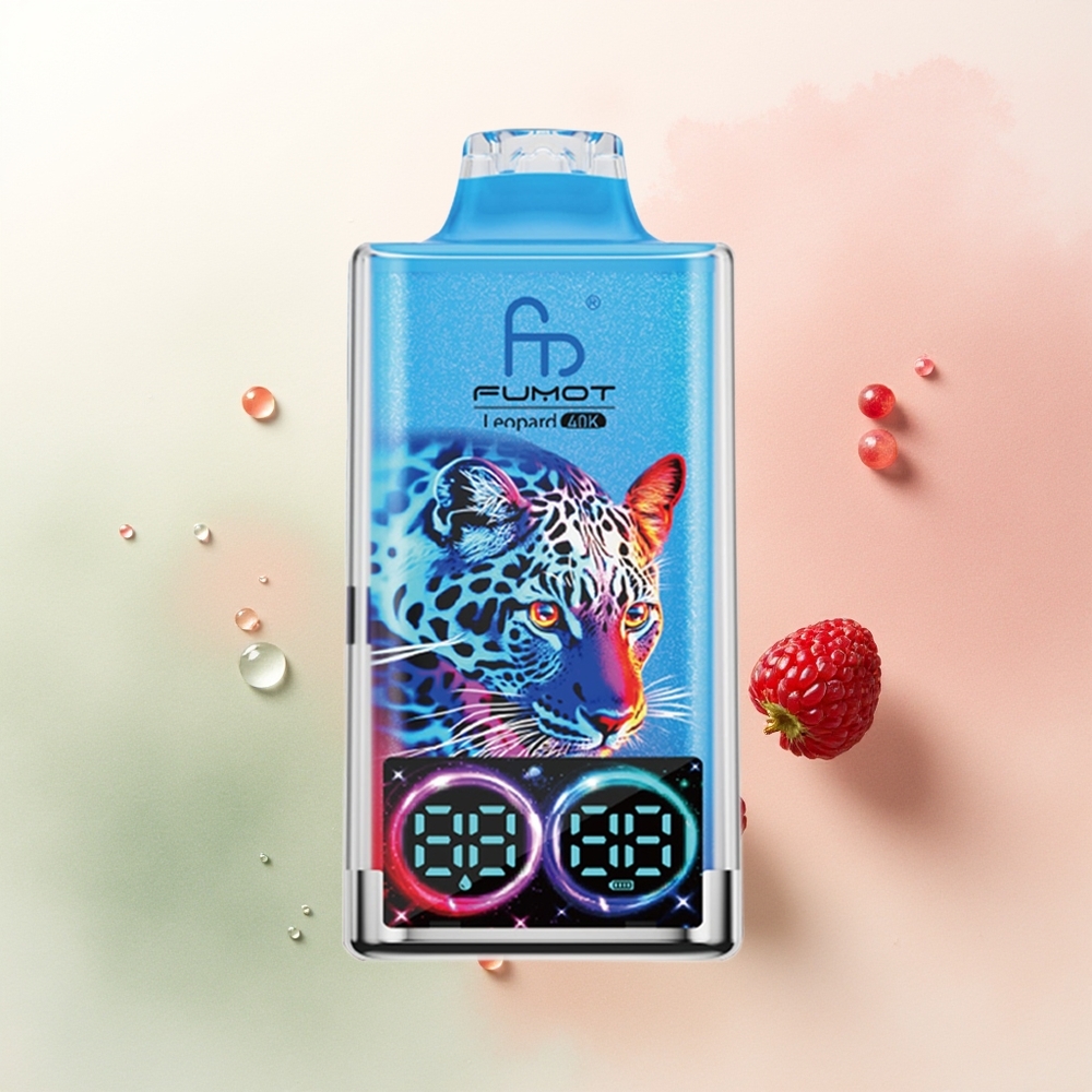 Fumot Leopard 40K Puffs Mixed Berries Dual Mesh 5% Nicotine Disposable Vape