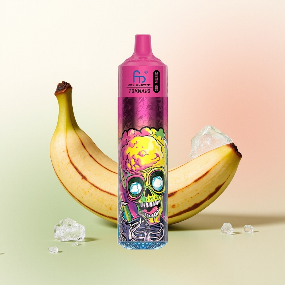 Fumot Randm Tornado 30000 Puffs Banana Ice 30mL 5% Mesh