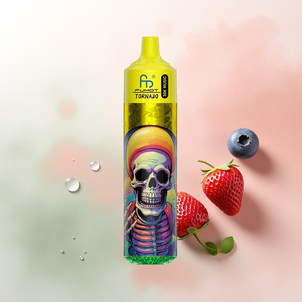 Fumot Randm Tornado 30000 Puffs Strawberry Blueberry Raspberry 30mL 5% Mesh