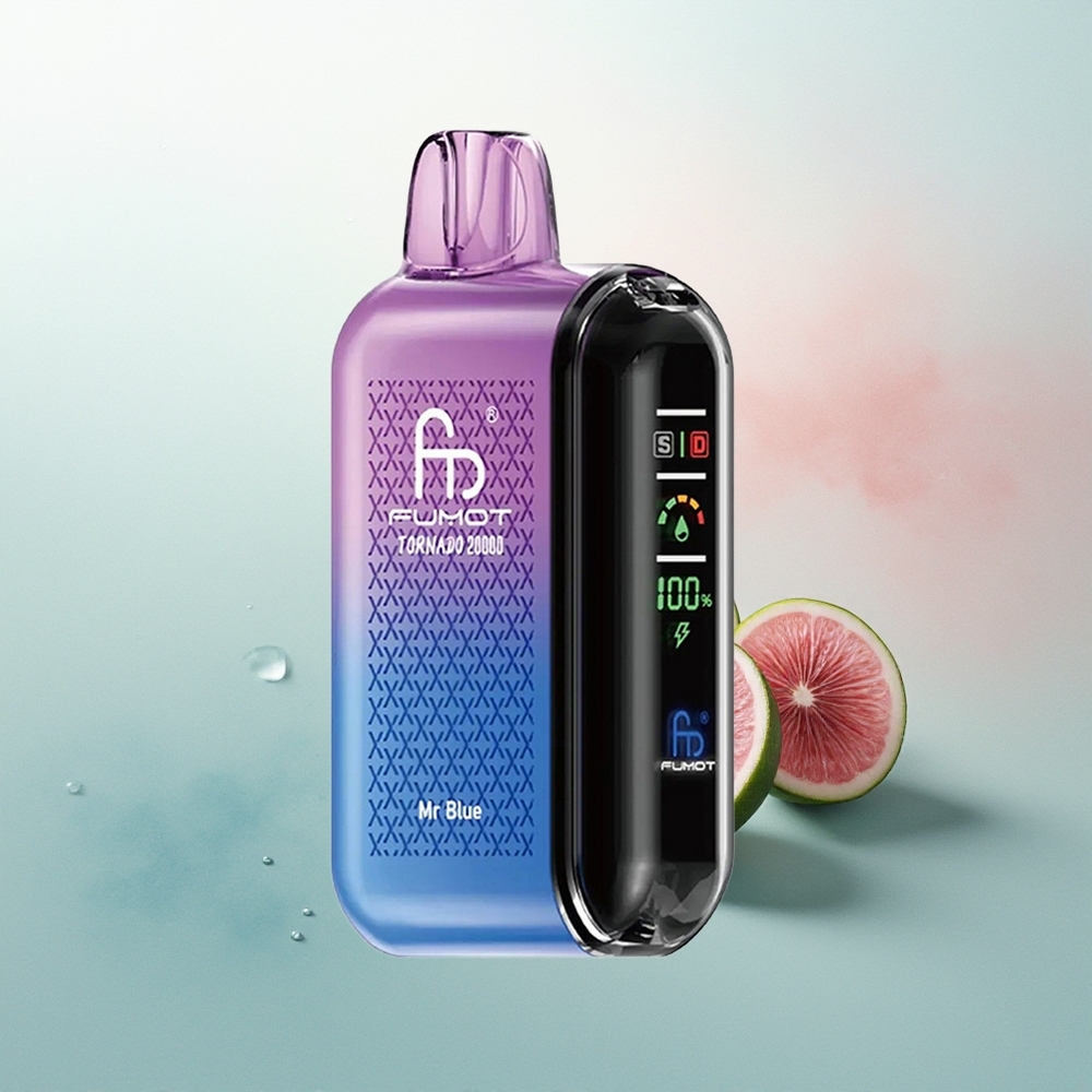 Fumot Tornado 20000 Puffs Blue Dual Mesh Smart