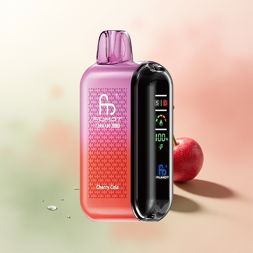Fumot Tornado 20000 Puffs Cherry Cola Dual Mesh Airflow