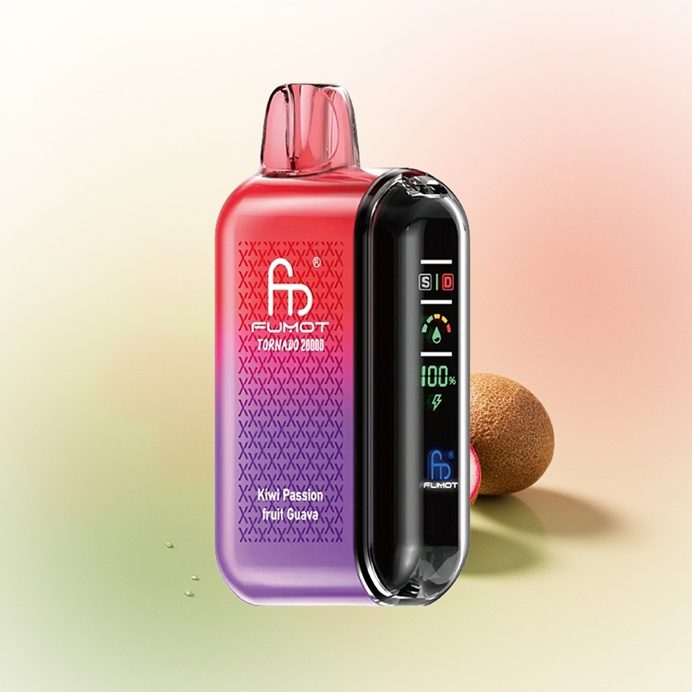 Fumot Tornado 20000 Puffs Kiwi Passion Fruit Guava Dual Mesh Airflow Control