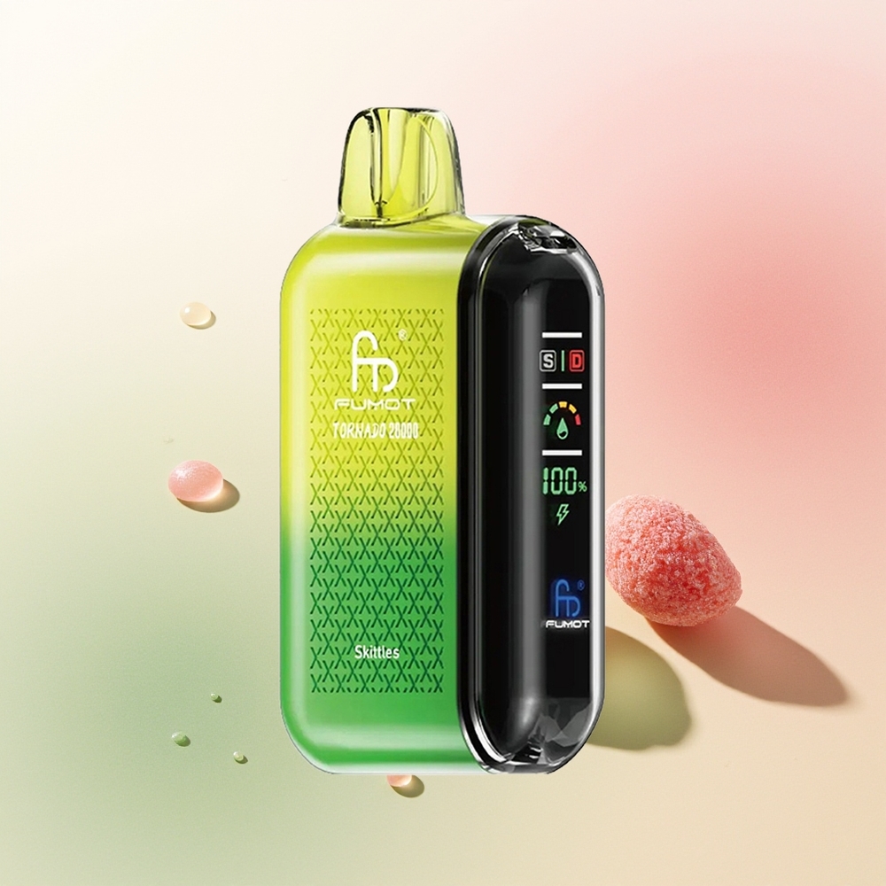 Fumot Tornado 20000 Puffs Skittles Dual Mesh Airflow