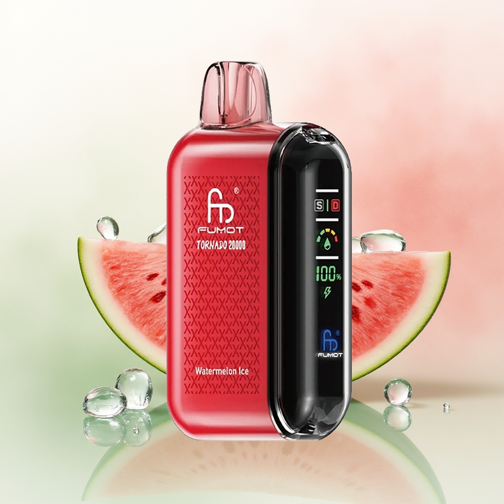 Fumot Tornado 20000 Puffs Watermelon Ice Dual Mesh Airflow