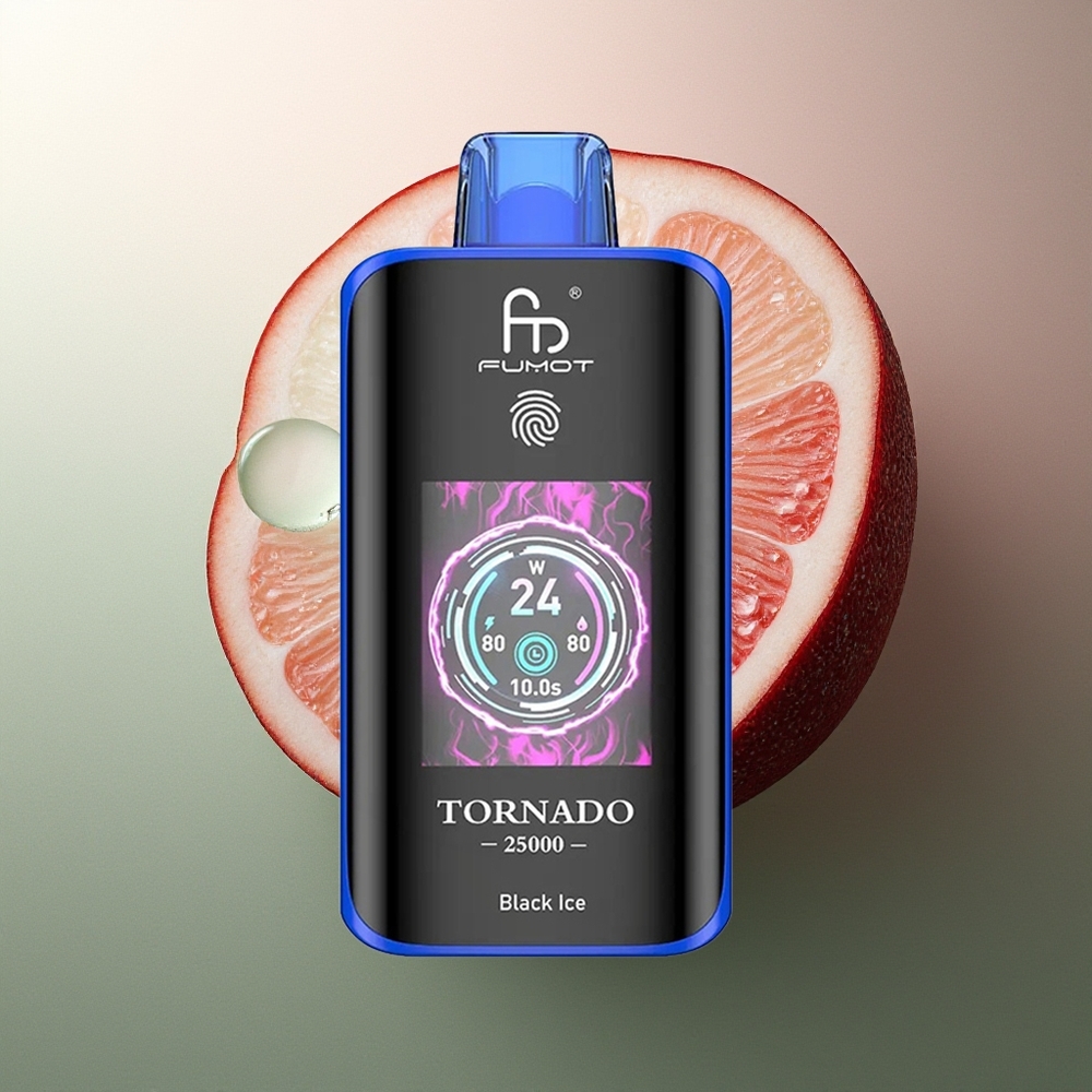 Fumot Tornado 25000 Puffs Black Ice HD 700mAh