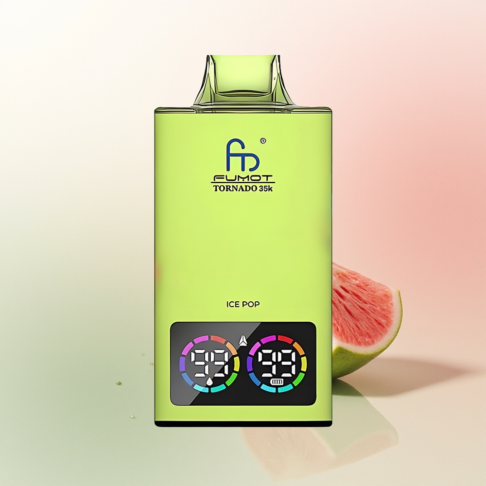 Fumot Tornado 35000 Puffs Ice Pop Dual Mesh RGB Disposable Vape