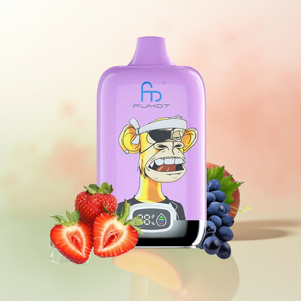 Fumot Tornado Digital Box 12000 Puffs Mango On Ice Mesh & MTL