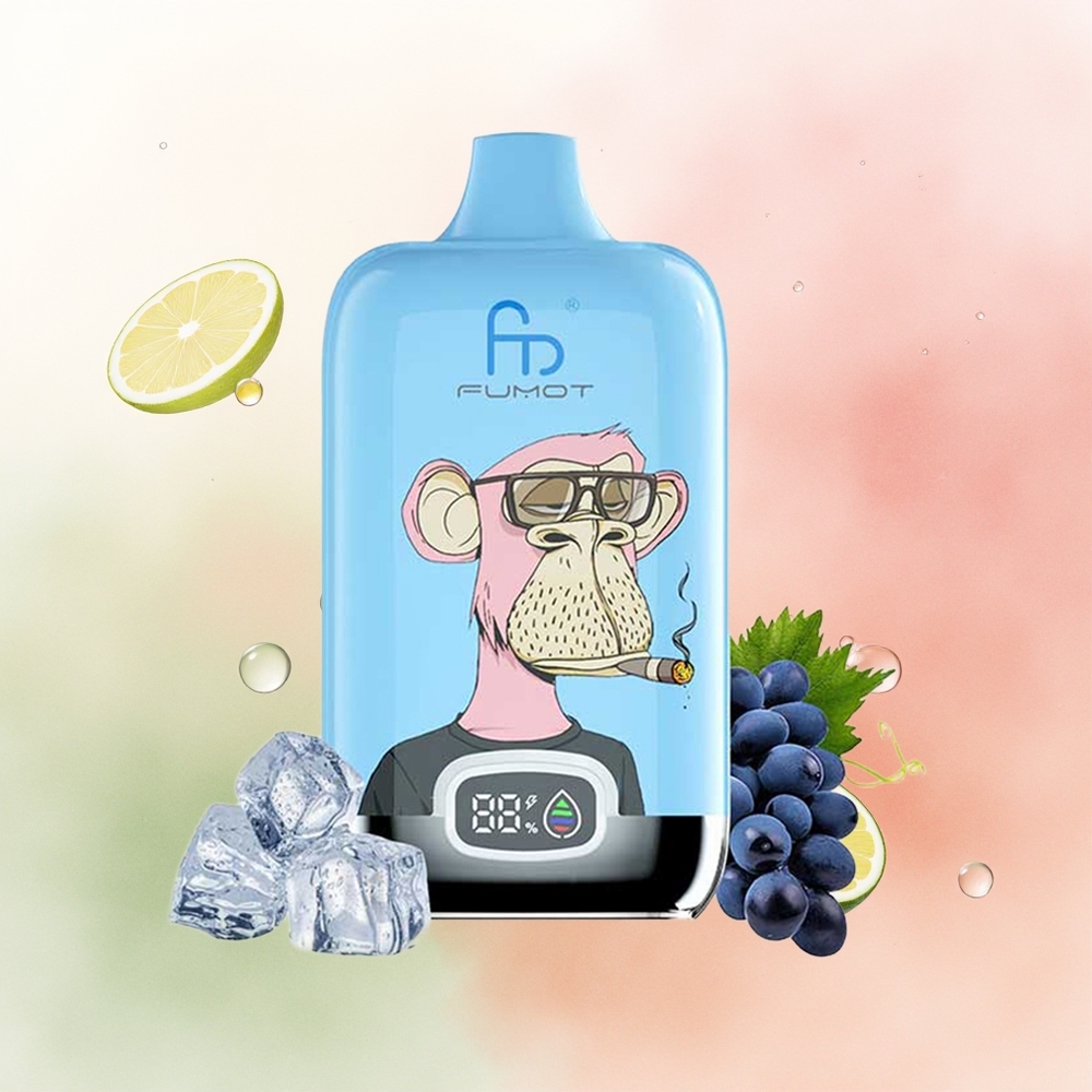 Fumot Tornado Digital Box 12000 Puffs Mesh Lemonade 20ml