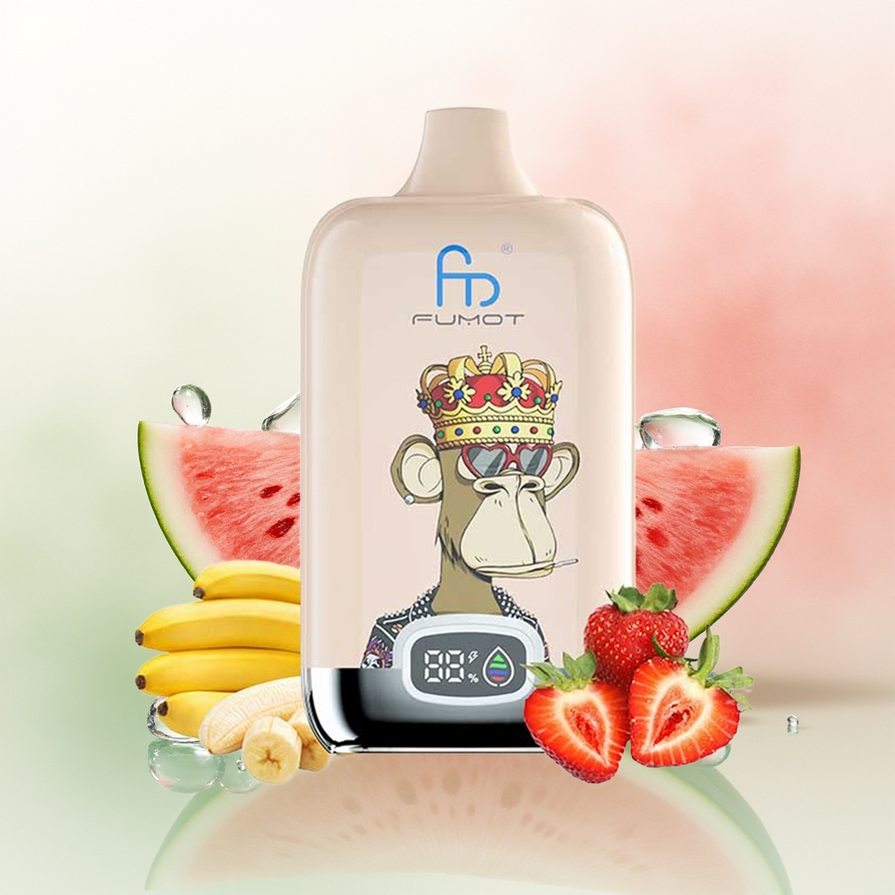 Fumot Tornado Digital Box 12000 Puffs Watermelon Ice Mesh 20ml