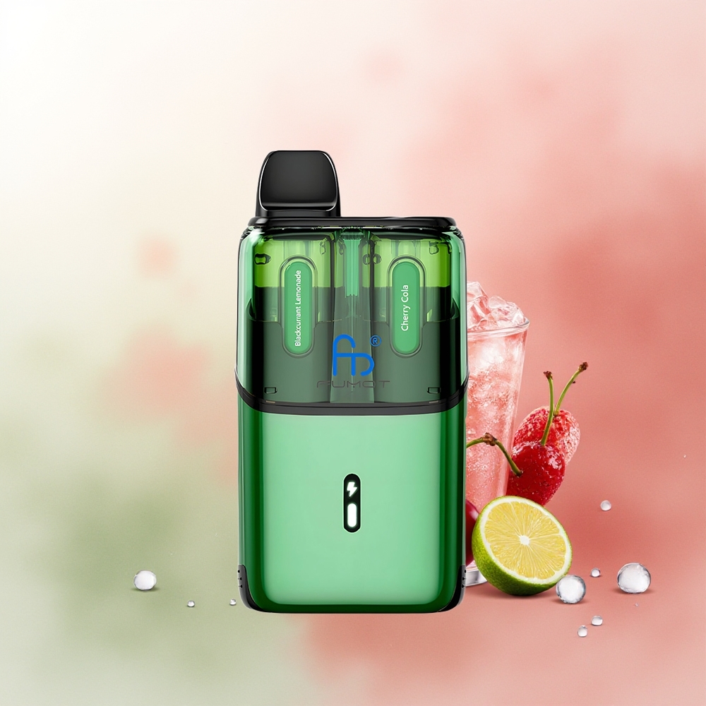 Fumot Ultra T32000 Puffs Blackcurrant Lemonade - Cherry Cola with Advanced Mesh Coil and Type-C Fast Charging
