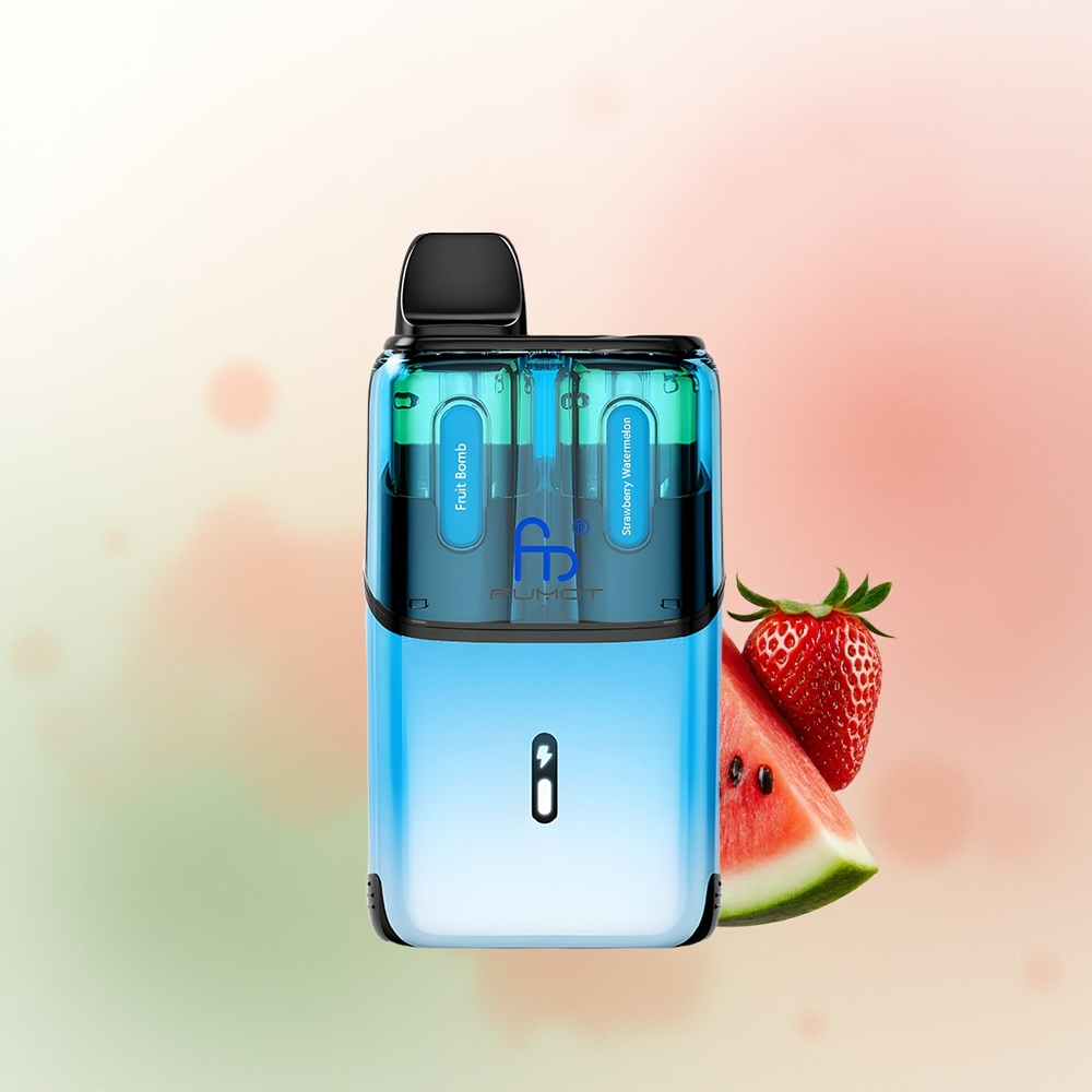 Fumot Ultra T32000 Puffs Fruit Burst - Strawberry Watermelon with Mesh Coil and 24ml E-Liquid