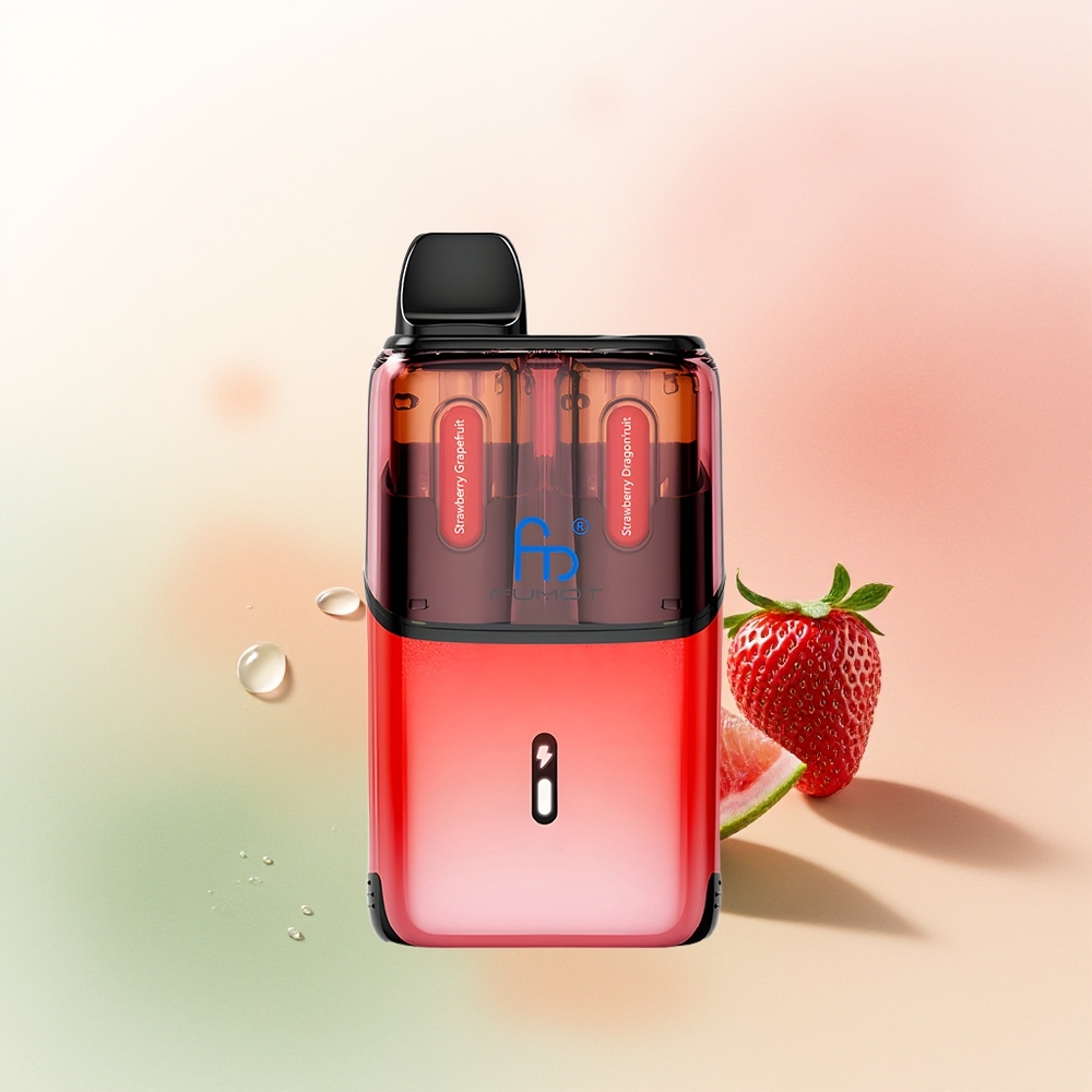 Fumot Ultra T32000 Puffs Strawberry Dragonfruit - Advanced Mesh Coil & Type-C Fast Charging