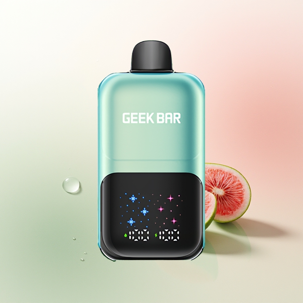 GEEK BAR 2GO 20ml 50000 Puffs Cool Mint Ice Adjustable Flavor Dual Tank