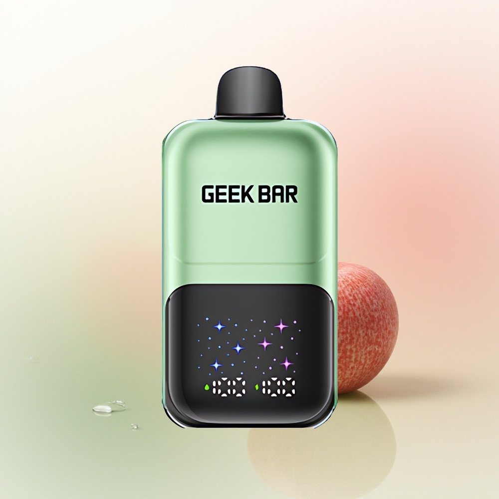 GEEK BAR 2GO 20ml 50000 Puffs Dual Apple A&B with Large Screen & Adjustable Flavors