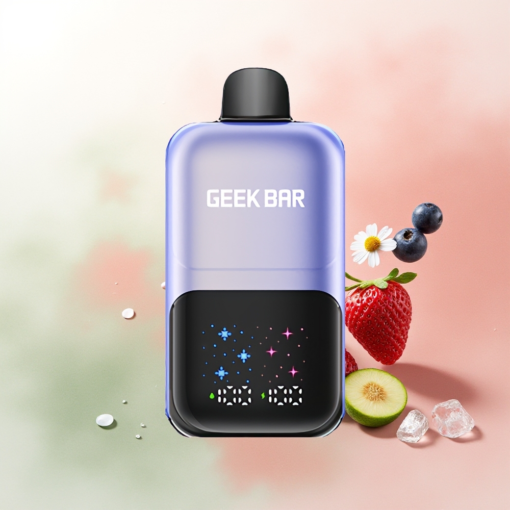 GEEK BAR 2GO 20ml 50000 Puffs Mixed Berries Ice with Interactive Screen & Dual Tanks